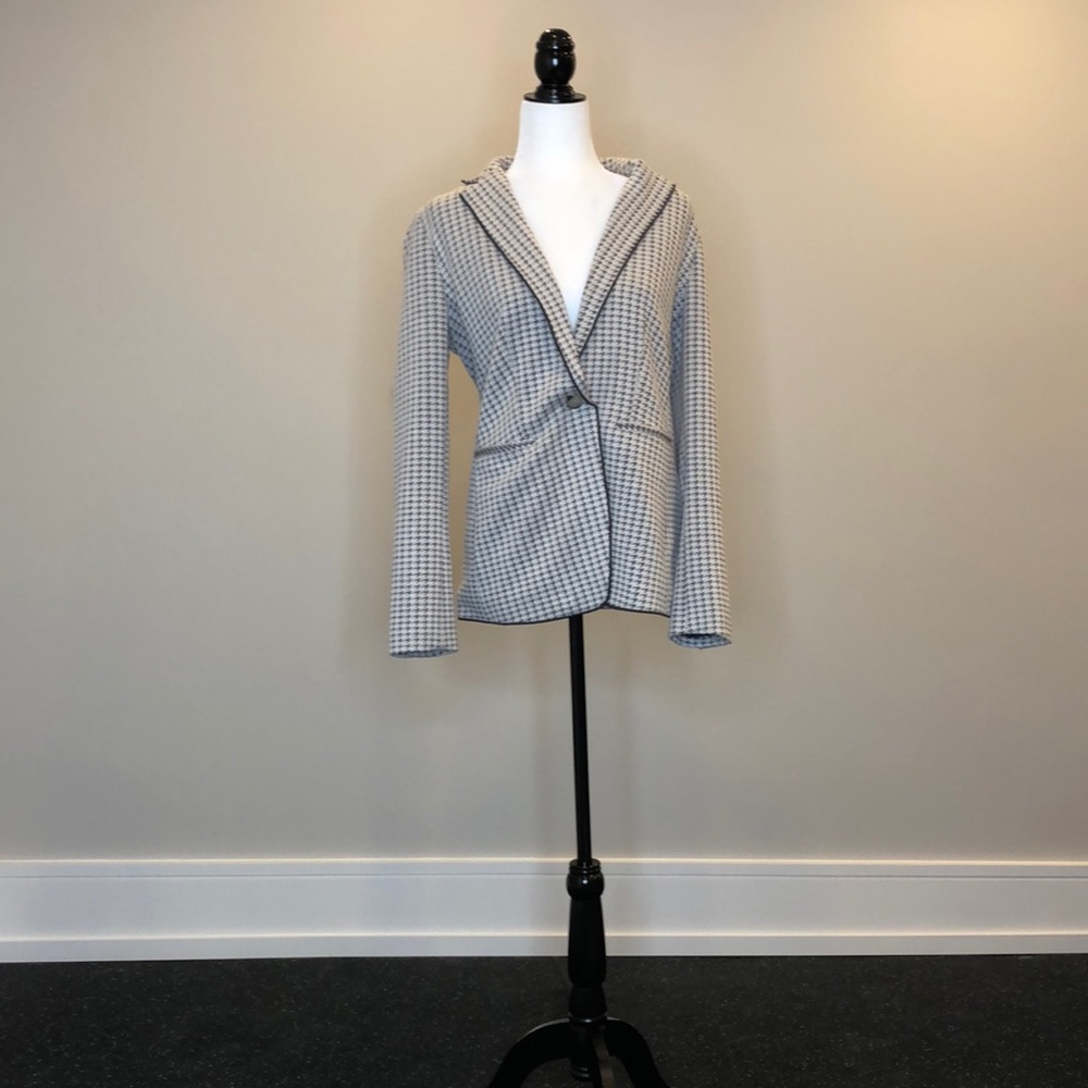 Houndstooth Ann Taylor Blazer